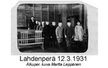 31, Lahdenperä, Martta Leppänen